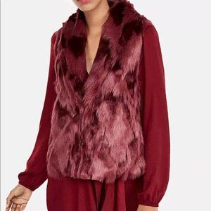Express Faux Fur Vest